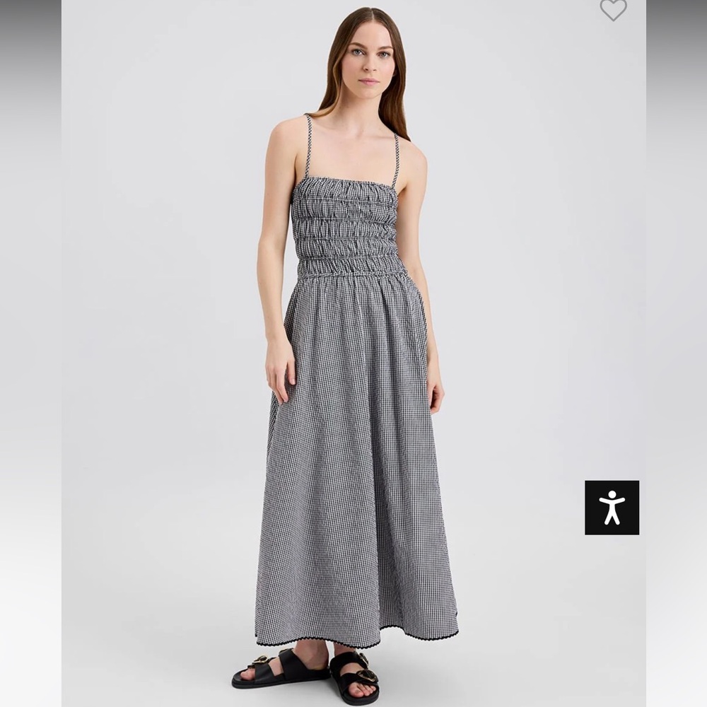 Solid & Striped Delta Midi Dress